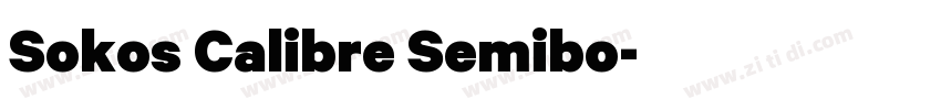 Sokos Calibre Semibo字体转换